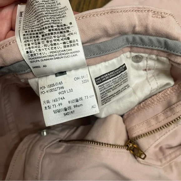 Levi’s 505 Straight Light Pink Mid Rise Jeans Women’s size 29 - Picture 6 of 15